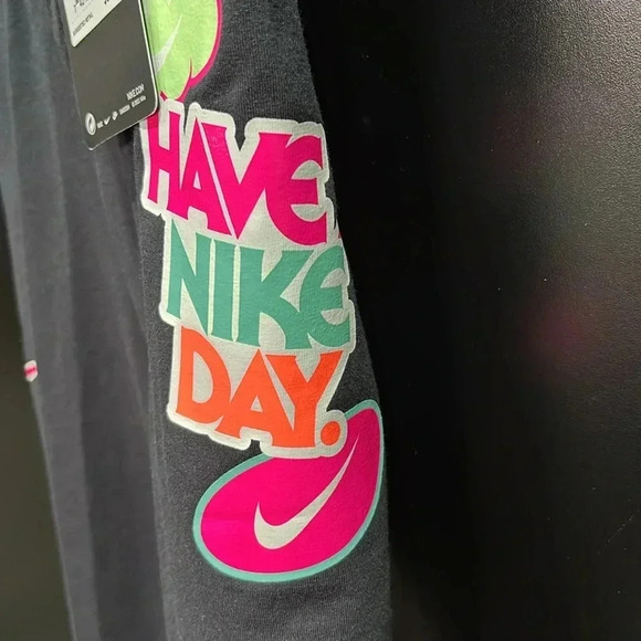 Nike “Have A Nice Day” colorful print logo Stretch,elastic waist,cotton,elastane - Picture 3 of 7